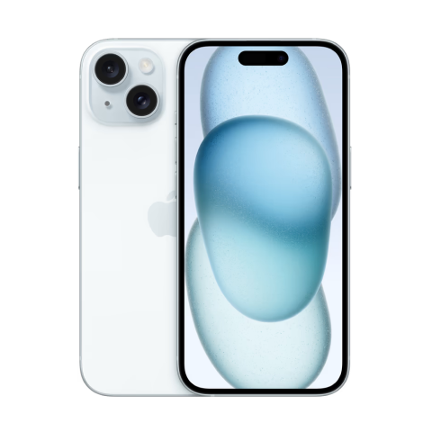 Смартфон Apple iPhone 15 128GB Blue (Відновлений, Майже новий)